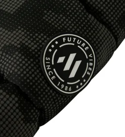 Name It Dynejakke - NkmMeter - Sort m. Refleksprint