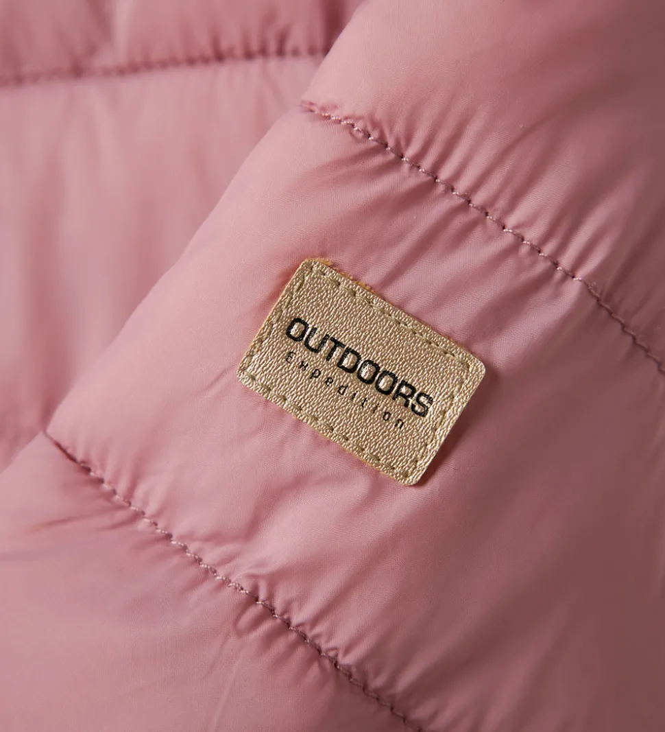 Name It Dynejakke - NmfMarble - Lilas