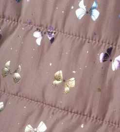 Name It Dynevest - NmfMylane - Woodrose m. Sløfer