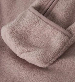 Name It Fleecedragt - NbnMeeko - Woodrose m. Ører