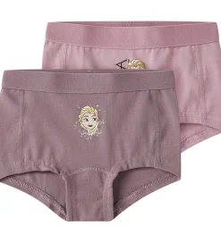 Name It Hipsters - 2-pak - Frozen - NmfAplaja - Lilla/Rosa