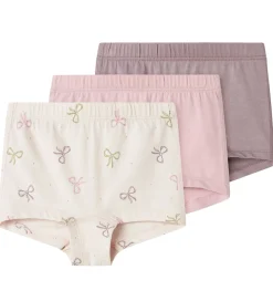 Name It Hipsters - 3-Pak - Noos - NmfTights - Barely Pink/Bows