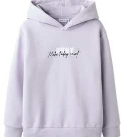 Name It Hættetrøje - NkfFinine - Misty Lilac