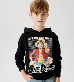 Name it Hættetrøje - NkmDyn OnePiece - Sort