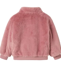 Name It Jakke - Imiteret Pels - NmfMila - Lilas