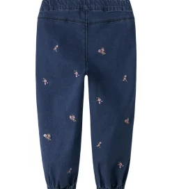Name It Jeans - NmfRose - Dark Blue Denim/Flower Emb