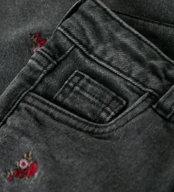 Name It Jeans - Noos - Mom - NmfBella - Medium Grey Denim/Flower
