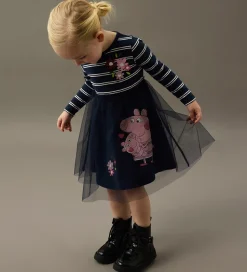 Name It Kjole - NmfOrini Tulle - Navy Blazer