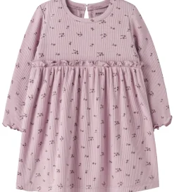 Name It Kjole - Rib - NbfSoho - Keepsake Lilac