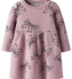 Name It Kjole - Strik - NbfRebowie - Keepsake Lilac