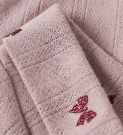 Name It Leggings - Hulmønster - NbfRibbea - Keepsake Lilac m. Sl