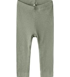Name It Leggings - Rib - NbnKab - Shadow