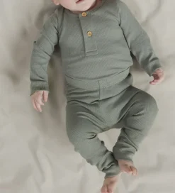 Name It Leggings - Rib - NbnKab - Shadow