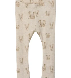 Name It Leggings - Rib - NbnDam - Peyote Melange