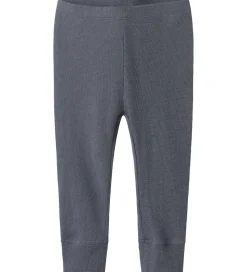 Name It Leggings - Uld/Silke - Rib - NbmWossa - Folkstone Gray