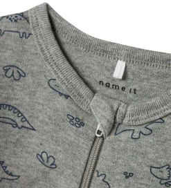 Name It Natdragt - Noos - 2-pak - NbmNightsuit - Grey Melange