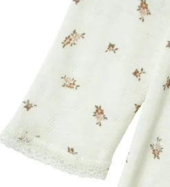 Name It Natdragt - Uld - NmfWang - Snow White/Small flowers