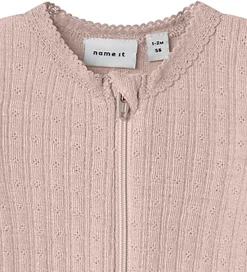 Name It Natdragt - Uld/Silke - Rib - NbfWossa - Shadow Gray