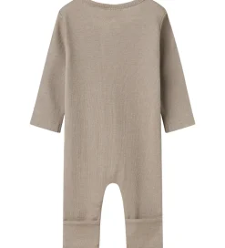 Name It Natdragt - Uld/Silke - Rib - NbmWossa - Satellite