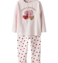 Name It Nattøj - 2-delt - NmfRagna - Mauve Morn m. Print