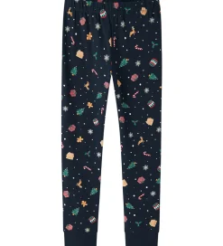 Name It Nattøj - NknVismas - Navy Blazer/Xmas AOP Navy