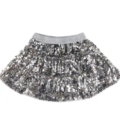 Name It Nederdel - NkfRiscing - Silver m. Palietter