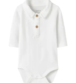 Name It Polobody l/æ - NbmRobo - Bright White