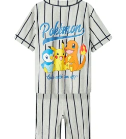 Name It Shortssæt - NkmMaska - Pokémon - Lysegråmeleret