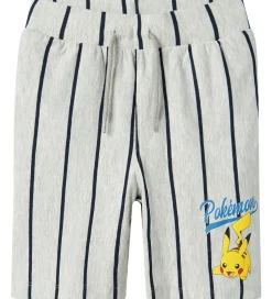Name It Shortssæt - NkmMaska - Pokémon - Lysegråmeleret