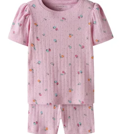 Name It Shortssæt - NmfHamanda - Cykelshorts/T-shirt - Sweet Dre