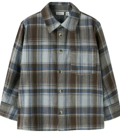 Name It Skjorte - NmmLars - Turkish Coffee