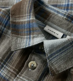 Name It Skjorte - NmmLars - Turkish Coffee