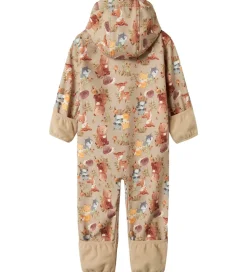 Name It Softshelldragt - NbnAlfa08 - Oxford Tan/Woodland