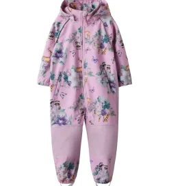 Name It Softshelldragt m. Fleece - Noos - NmfAlfa08 - Pink Laven