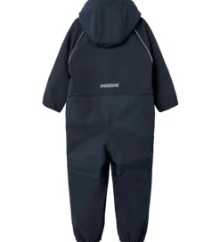 Name It Softshelldragt m. Fleece - Noos - NmnAlfa - Dark Sapphir