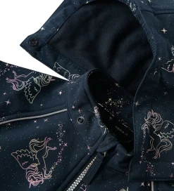 Name It Softshelldragt m. Fleece - Noos - NmfAlfa08 - Dark Sapph