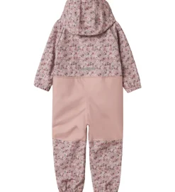 Name It Softshelldragt m. Fleece - Noos - NmfAlfa - Woodrose/Blo