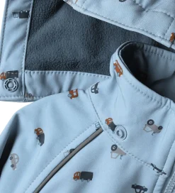 Name It Softshelldragt m. Fleece - Noos - NmmAlfa08 - Infinity/C