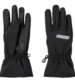 Name It Softshellhandsker m. Fleece - Noos - NknAlfa - Sort