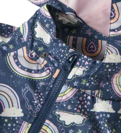 Name It Sommerjakke - NmfMaxi - Sargasso Sea/Rainbow