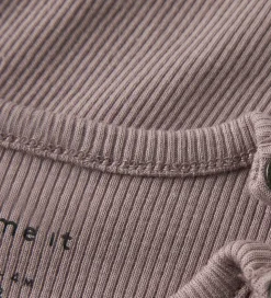 Name It Sæt - Body l/æ/ Leggings - Deauville Mauve/DEAUVILLE MA