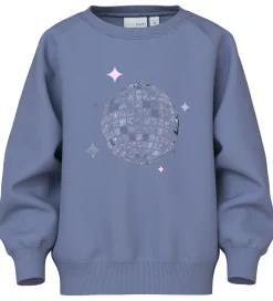 Name It Sweatshirt - NmfVenus - Blue Ice/Discoball