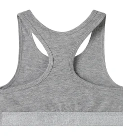 Name It Toppe - Noos - NkfShort - 2-pak - Sort/Gråmeleret