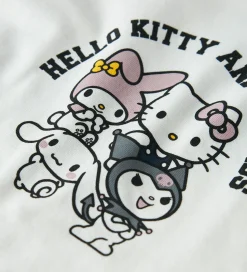 Name It T-shirt - NkfOda - Hello Kitty - Cloud Dancer