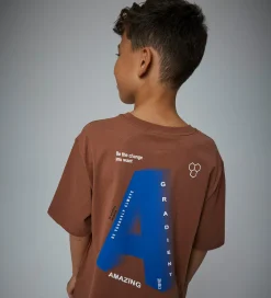 Name It T-Shirt - NkmOakley - Carob Brown