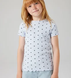 Name It T-shirt - Rib - NkfKarlia - Xenon Blue