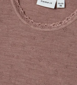 Name It Undertrøje - Uld - Hulmønster - NmfWang - Antler