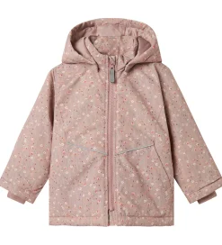 Name It Vinterjakke - Noos - NmfMaxi - Woodrose/Flower