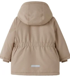 Name It Vinterjakke - Parka - NmfMarlow - Silver Mink