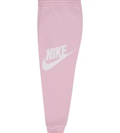 Nike Sweatssæt - Hættetrøje/Sweatpants - Mineral Soft Pink